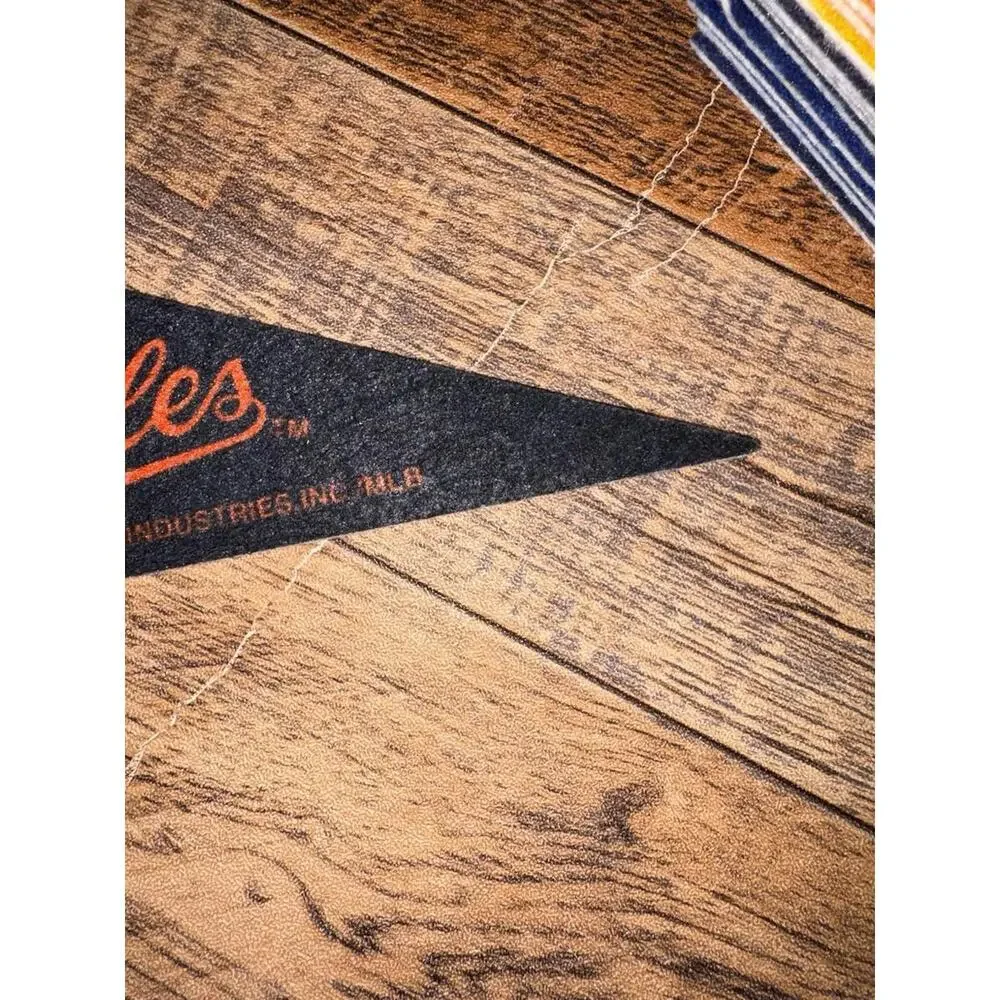 MLB Baltimore Orioles Mini Pennant 4”x9” Baseball Flag Banner Rico - Picture 5 of 7